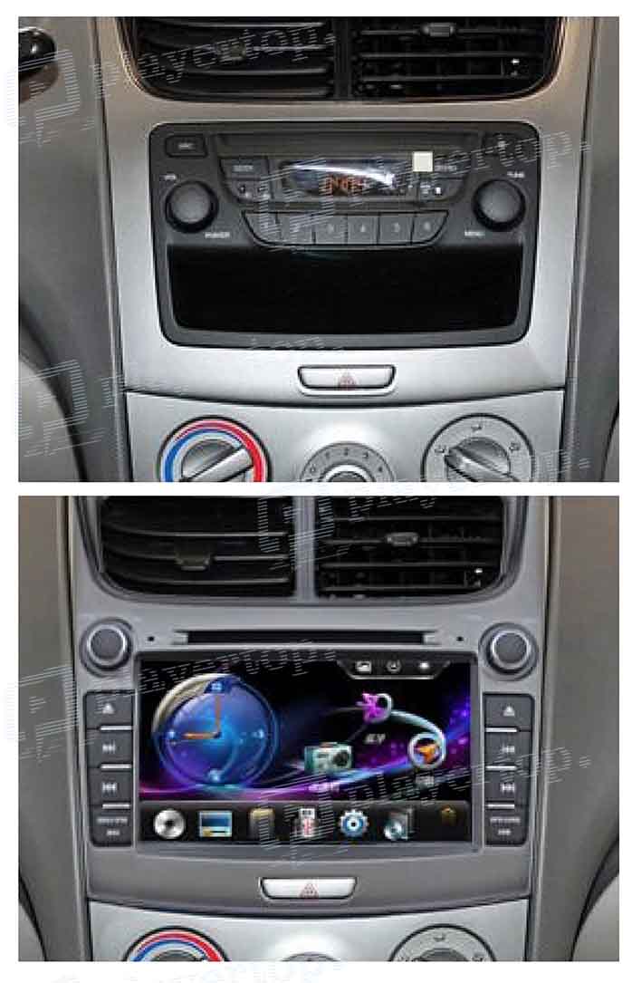 installation autoradio Chevrolet sail 2009 2013